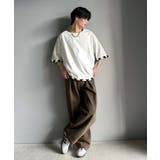 トレンドライクなゆるシルエット。【メンズ】ステッチデザインTシャツ（半袖） | Classical Elf Men | 詳細画像6 