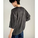涼しくキマる、大人のリラックス。オーバーサイズウェーブ柄ジャガード半袖Tシャツ | Classical Elf Men | 詳細画像17