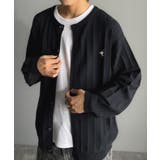 知的に決まる、メンズの上品シンプル。胸刺繍タック編みカーディガン（長袖） | Classical Elf Men | 詳細画像13 