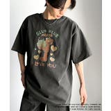 大人カジュアルにハマる。綿100%セサミキャラピグメント加工ビッグTシャツ | Classical Elf Men | 詳細画像7