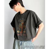 大人カジュアルにハマる。綿100%セサミキャラピグメント加工ビッグTシャツ | Classical Elf Men | 詳細画像9