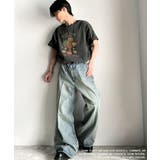 大人カジュアルにハマる。綿100%セサミキャラピグメント加工ビッグTシャツ | Classical Elf Men | 詳細画像12
