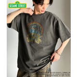 Bクッキーモンスター | 大人カジュアルにハマる。綿100%セサミキャラピグメント加工ビッグTシャツ | Classical Elf Men