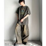 大人カジュアルにハマる。綿100%セサミキャラピグメント加工ビッグTシャツ | Classical Elf Men | 詳細画像24