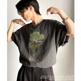 大人カジュアルにハマる。綿100%セサミキャラピグメント加工ビッグTシャツ | Classical Elf Men | 詳細画像34