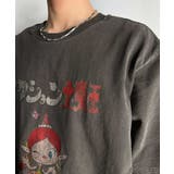 アクビちゃん。オリジナルデザイン前後2wayヴィンテージ風BIG T | Classical Elf Men | 詳細画像15