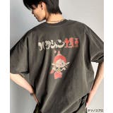 アクビちゃん。オリジナルデザイン前後2wayヴィンテージ風BIG T | Classical Elf Men | 詳細画像3