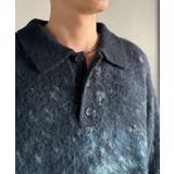 「まるで毛布。」モヘアライクシャギー素材ニットポロシャツ Mohair Like | Classical Elf Men | 詳細画像23