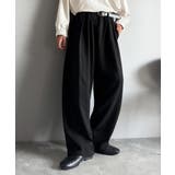 「まるでスラックス！」ベルトループ付き2タックカーブシルエットスウェットパンツ | Classical Elf Men | 詳細画像9 