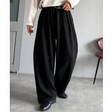 「まるでスラックス！」ベルトループ付き2タックカーブシルエットスウェットパンツ | Classical Elf Men | 詳細画像10 