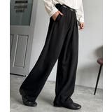 「まるでスラックス！」ベルトループ付き2タックカーブシルエットスウェットパンツ | Classical Elf Men | 詳細画像12 