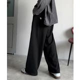 「まるでスラックス！」ベルトループ付き2タックカーブシルエットスウェットパンツ | Classical Elf Men | 詳細画像13 