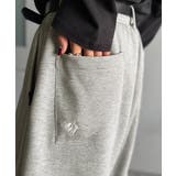 「まるでスラックス！」ベルトループ付き2タックカーブシルエットスウェットパンツ | Classical Elf Men | 詳細画像17 