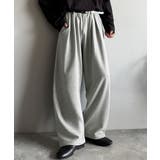 「まるでスラックス！」ベルトループ付き2タックカーブシルエットスウェットパンツ | Classical Elf Men | 詳細画像1 