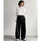 「オールシーズン大活躍。」 綿100%インツータック仕様ワイドバルーンパンツ | Classical Elf Men | 詳細画像6