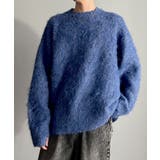 「深みのある1着。」ミックスシャギー素材クルーネックセーター Mixed | Classical Elf Men | 詳細画像7