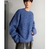 「深みのある1着。」ミックスシャギー素材クルーネックセーター Mixed | Classical Elf Men | 詳細画像10