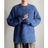 「深みのある1着。」ミックスシャギー素材クルーネックセーター Mixed | Classical Elf Men | 詳細画像11