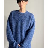 「深みのある1着。」ミックスシャギー素材クルーネックセーター Mixed | Classical Elf Men | 詳細画像13