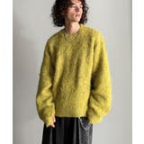 「深みのある1着。」ミックスシャギー素材クルーネックセーター Mixed | Classical Elf Men | 詳細画像15