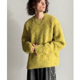 「深みのある1着。」ミックスシャギー素材クルーネックセーター Mixed | Classical Elf Men | 詳細画像17