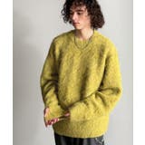 「深みのある1着。」ミックスシャギー素材クルーネックセーター Mixed | Classical Elf Men | 詳細画像20