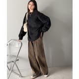 「深みのある1着。」ミックスシャギー素材クルーネックセーター Mixed | Classical Elf Men | 詳細画像23