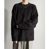 「深みのある1着。」ミックスシャギー素材クルーネックセーター Mixed | Classical Elf Men | 詳細画像28