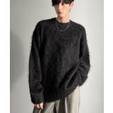 「深みのある1着。」ミックスシャギー素材クルーネックセーター Mixed | Classical Elf Men | 詳細画像31