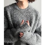 「深みのある1着。」ミックスシャギー素材クルーネックセーター Mixed | Classical Elf Men | 詳細画像33