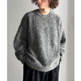 「深みのある1着。」ミックスシャギー素材クルーネックセーター Mixed | Classical Elf Men | 詳細画像1