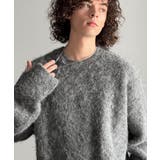 「深みのある1着。」ミックスシャギー素材クルーネックセーター Mixed | Classical Elf Men | 詳細画像2