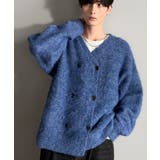 ブルー | 【Classical Origin】「アートな1着。」ミックスシャギー素材ダブル… | Classical Elf Men