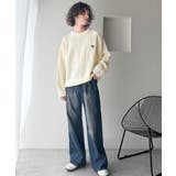 「究極スタンダード」畔編みオーバーサイズクルーネックセーター Oversized | Classical Elf Men | 詳細画像7
