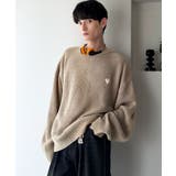 「究極スタンダード」畔編みオーバーサイズクルーネックセーター Oversized | Classical Elf Men | 詳細画像15