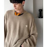 「究極スタンダード」畔編みオーバーサイズクルーネックセーター Oversized | Classical Elf Men | 詳細画像17