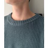 「究極スタンダード」畔編みオーバーサイズクルーネックセーター Oversized | Classical Elf Men | 詳細画像26