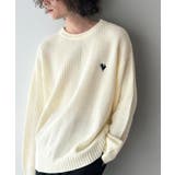 「究極スタンダード」畔編みオーバーサイズクルーネックセーター Oversized | Classical Elf Men | 詳細画像5