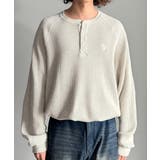 「ヘビーウェイト一択。」綿100%ワッフル素材ラグランビッグTシャツ | Classical Elf Men | 詳細画像23