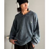 「自分ウケ最強。」綿100％刺繍入りピグメント加工Vネックセーター | Classical Elf Men | 詳細画像23 