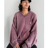 「自分ウケ最強。」綿100％刺繍入りピグメント加工Vネックセーター | Classical Elf Men | 詳細画像30 