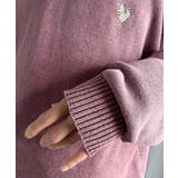 「自分ウケ最強。」綿100％刺繍入りピグメント加工Vネックセーター | Classical Elf Men | 詳細画像35 