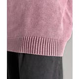 「自分ウケ最強。」綿100％刺繍入りピグメント加工Vネックセーター | Classical Elf Men | 詳細画像36 