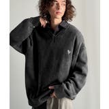 「自分ウケ最強。」綿100％刺繍入りピグメント加工Vネックセーター | Classical Elf Men | 詳細画像3 