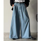 「贅沢シルエット。」3タックワイドデニムスラックス Triple Tuck | Classical Elf Men | 詳細画像8