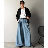 「贅沢シルエット。」3タックワイドデニムスラックス Triple Tuck | Classical Elf Men | 詳細画像9