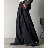 「贅沢シルエット。」3タックワイドデニムスラックス Triple Tuck | Classical Elf Men | 詳細画像10