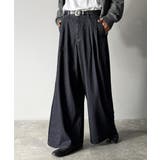 「贅沢シルエット。」3タックワイドデニムスラックス Triple Tuck | Classical Elf Men | 詳細画像11