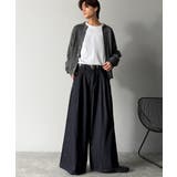 「贅沢シルエット。」3タックワイドデニムスラックス Triple Tuck | Classical Elf Men | 詳細画像13