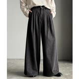 「贅沢シルエット。」3タックワイドデニムスラックス Triple Tuck | Classical Elf Men | 詳細画像2